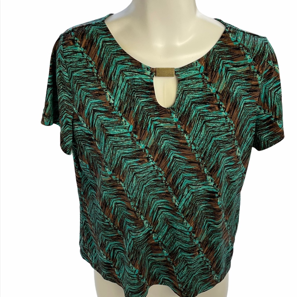 Allison Daley Petite printed blouse!